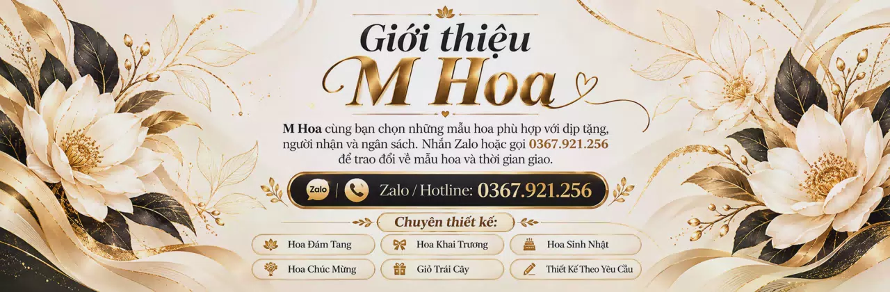 Ảnh bìa Shop hoa tươi Phường Quy Nhơn Nam Gia Lai - Gói ghém những lời muốn gửi